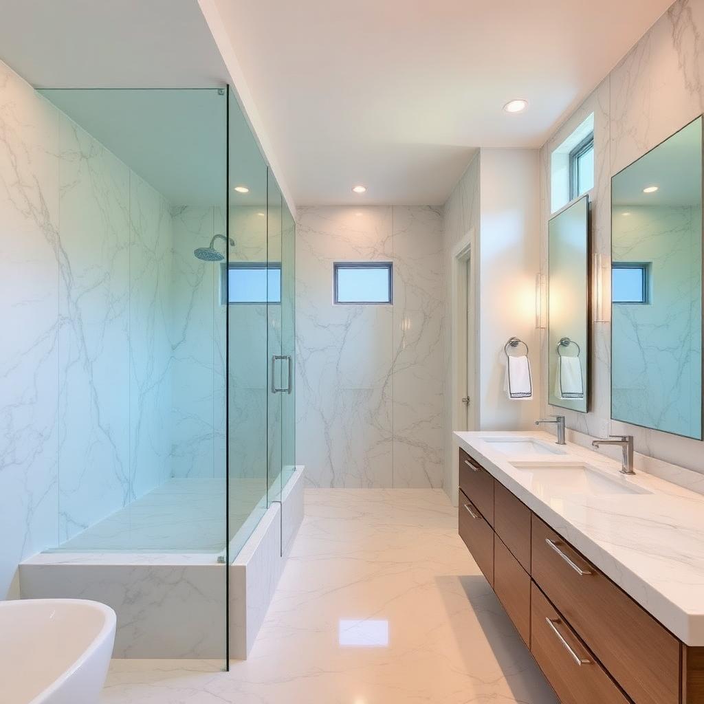 Marble Master Bath